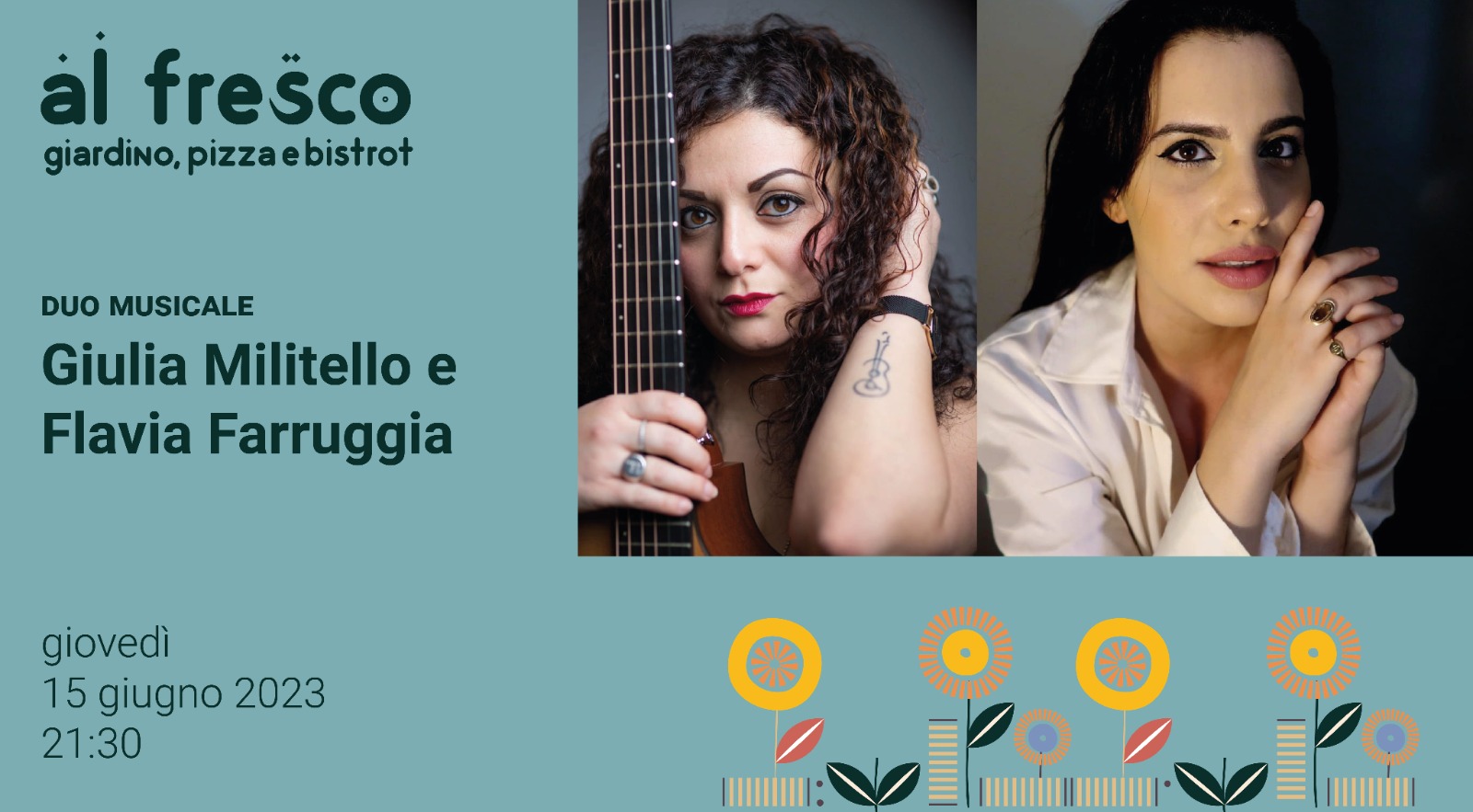 Giulia Militello e Flavia Farruggia Duo live